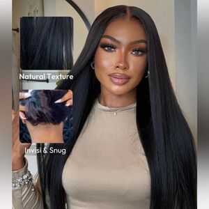 Unice drawstring yaki straight wig